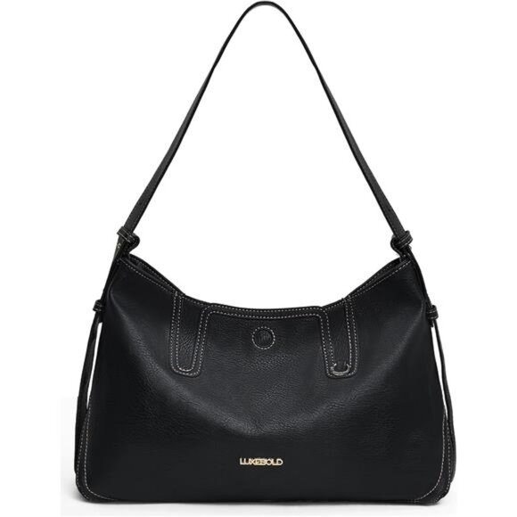 Women Tote Purses Shoulder Handbags Black - Picture 2 of 6